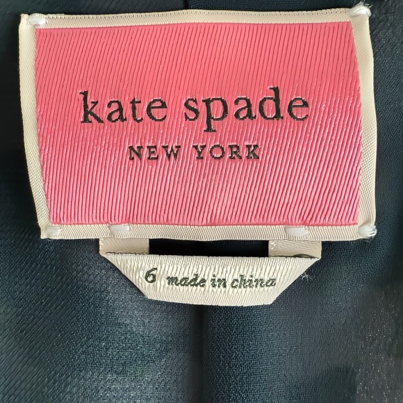Kate Spade NY Flaire Flora Fluid Mini Dress Green Pink Floral Crepe Size 6 - Picture 3 of 15